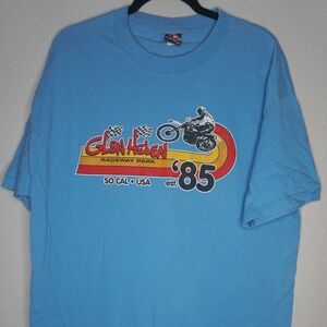 ShirtWerx Glen Helen ’85 Tee Shirt in Blue - Size XL